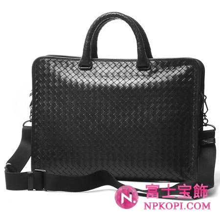 ボッテガヴェネタ/BOTTEGA VENETA/ レザーブリーフケース(２ＷＡＹ仕様) /ブラック248395 vq131 1000